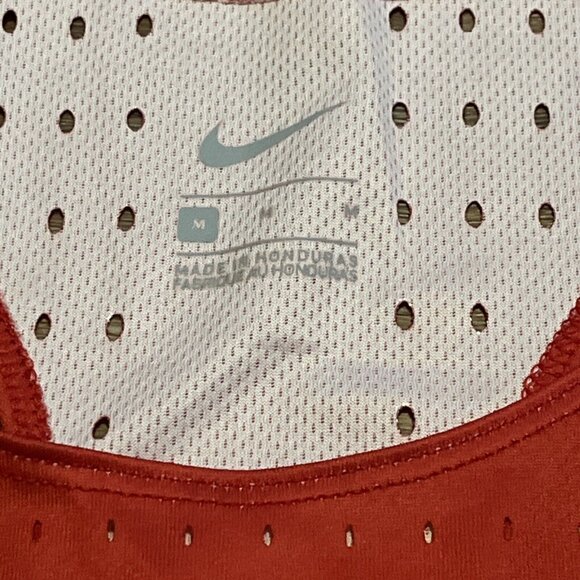 Women's Nike NSU Digital Elite Fast Running Singlet MEDIUM Red Mesh Track CV3599 - Picture 4 of 9